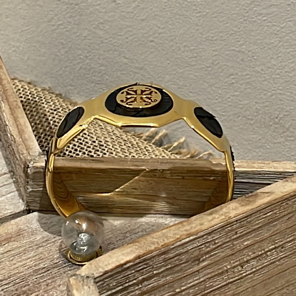 Rustic Cuff Gold & Snakeskin Cuff - Picture 12 of 14